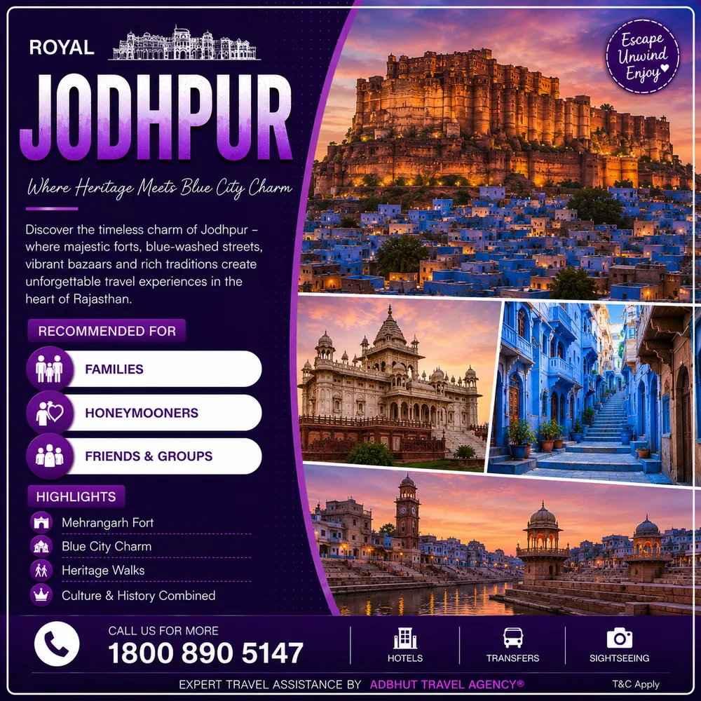 Jodhpur travel package by Adbhut Travel