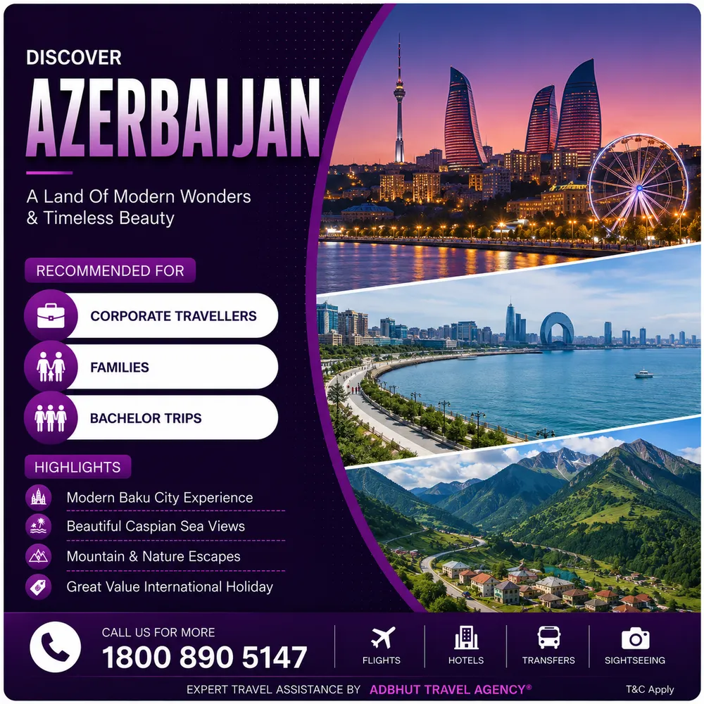 Azerbaijan travel package by Adbhut Travel
