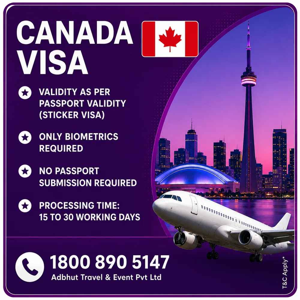 Canada travel package by Adbhut Travel