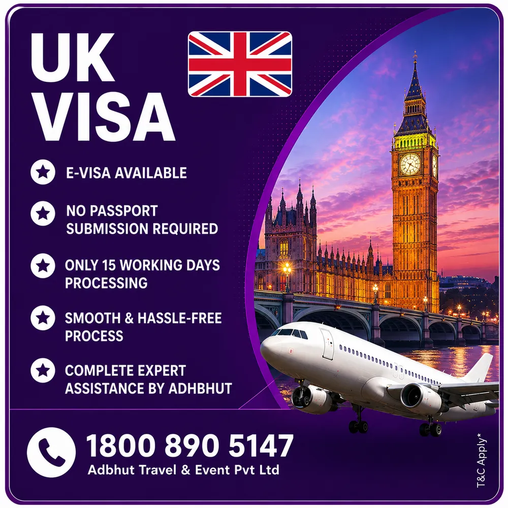 United Kingdom travel package by Adbhut Travel